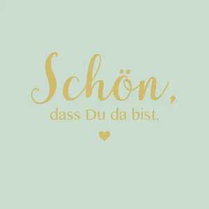 Servietten 33x33cm Si Belle softmint, 3-lagig, 20 Stück, Avantgarde