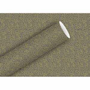 BRAUN & COMPANY Geschenkpapier 70cmx2m Minidots grau-gold
