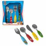 Besteck-Set im Paw Patrol-Design, 4-teiliges Kinder-Besteck