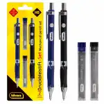 Idena Druckbleistift 2er 0,5mm und 0,7mm + Refills,