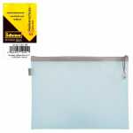 Reißverschlusstasche A4 Idena Mesh blau,...