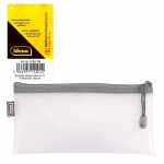 Reißverschlusstasche DL Idena Mesh weiß,...