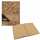 Notizbuch 20 x 14 cm, liniert, 192 Seiten, Einband Kork, 80 g/m²,