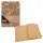 Notizbuch 20 x 14 cm, blanko, 192 Seiten, Einband Kork, 80 g/m²,