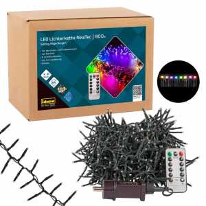 Galaxy Lichterkette Newtec 800 LED Regenbogen, 17,8m