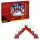 IDENA Idena LED Adventsleuchter rot 7 Kerzenlichter, 40x30cm