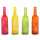 LED Glasflasche Torno D7,5x29cm 4fach sortiert, LED Deko Glasflasche