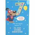 Zahlenkarte Motiv 15, Depesche