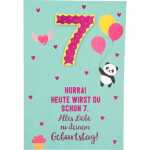 Zahlenkarte Motiv 16, Depesche