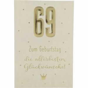 Zahlenkarte Motiv 100, Depesche