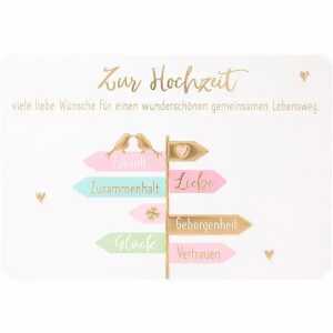 Klappkarte Kunterbunt Motiv 3, Depesche