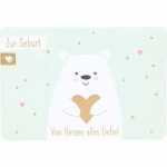 Klappkarte Kunterbunt Motiv 7, Depesche