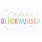 Klappkarte Kunterbunt Motiv 14, Depesche