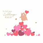 Klappkarte Kunterbunt Motiv 15, Depesche