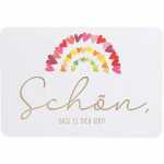 Klappkarte Kunterbunt Motiv 16, Depesche