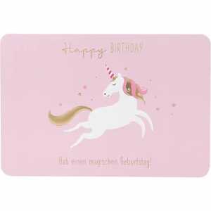 Klappkarte Kunterbunt Motiv 18, Depesche