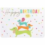 Klappkarte Kunterbunt Motiv 19, Depesche