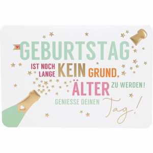 Klappkarte Kunterbunt Motiv 38, Depesche