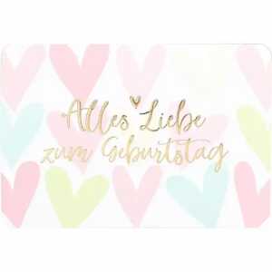 Klappkarte Kunterbunt Motiv 39, Depesche