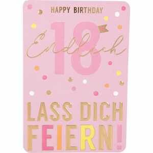 Klappkarte Kunterbunt Motiv 51, Depesche