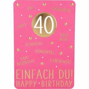 Klappkarte Kunterbunt Motiv 53, Depesche