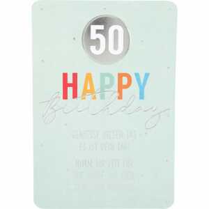 Klappkarte Kunterbunt Motiv 54, Depesche