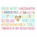 Klappkarte Kunterbunt Motiv 66, Depesche