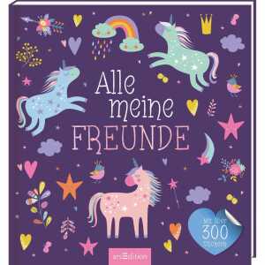 Freundebuch Alle meine Freunde Einhorn