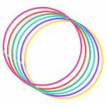 Hula-Hoop-Reifen 80cm 6fach sortiert,