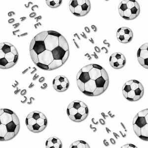 Servietten 33x33cm Score a Goal, 3-lagig, 20 Stück, ti-flair