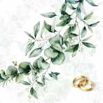 Servietten 24x24cm Together Forever, 3-lagig, 20...