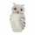 Dekofigur Owl Eule 40cm weiß 4066076058938