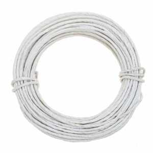Papierdraht 2mmx10m weiss, Glorex