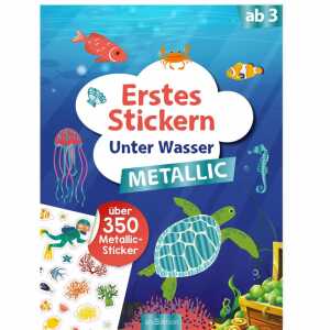 Erstes Stickern Metallic – Unter Wasser: Über 350 Metallic-Sticker