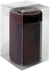 Dosenspitzer NOSTALGIE einfach aus Bakelit® rot Klarsichtbox 1 Stück