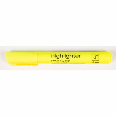 KOH KOH-Hardtmuth-Highlighter 2206 Meißel Gelb, Faser-Stifte, Stifte, Tinten & Fibre Stifte