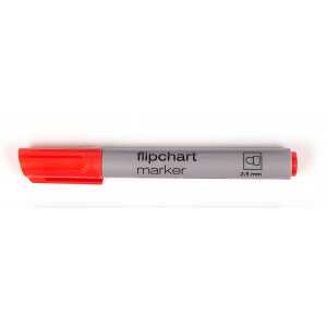 KOH Flipchart-Marker Rundspitze 2-5 mm rot