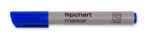 KOH Flipchart-Marker Keilspitze 1-5 mm blau