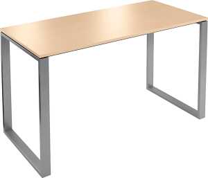 Stehtisch Gestell: Alusilber, Ahorn, Höhe: 1100mm / 1600mm 800mm