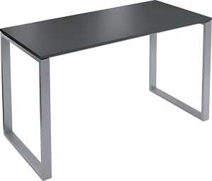 Stehtisch Gestell: Alusilber, Anthrazit, Höhe: 1100mm / 1600mm 800mm