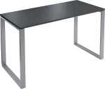 Stehtisch Gestell: Alusilber, Anthrazit, Höhe:...