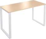 Stehtisch Gestell: Weiß, Ahorn, Höhe: 1100mm /...