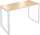 Stehtisch Gestell: Weiß, Ahorn, Höhe: 1100mm / 1600mm 800mm