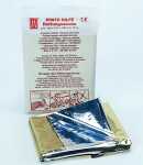 Erste-Hilfe Rettungsdecke gold/silber, 12 my, Maße:...