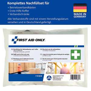 Erste Hilfe Nachfüllpack nach DIN 13157, für Betriebe und Baustellen