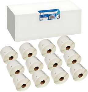 Etiketten , 32 x 57 mm, Dymo schwarz auf weiß 6941580857841