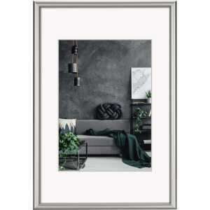 Bilderrahmen Detroit, Alu, 30 x 40 cm, silber