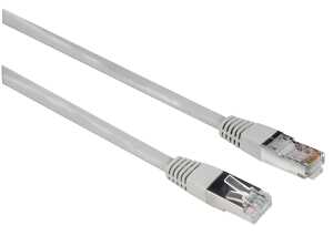 Netzwerk CAT 5e-Patchkabel UTP, 3,0 m, grau