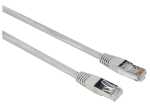 Netzwerk CAT 5e-Patchkabel UTP, 5,0 m, grau