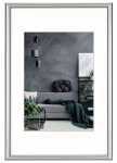 Bilderrahmen Detroit, Alu, 50x70cm, silber,...